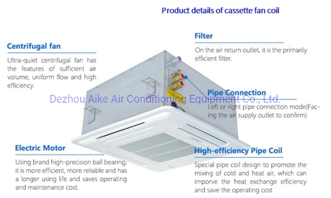 Factory Directly Sale Universal Cassette Fan Coil