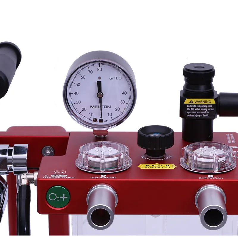 Máquina respirador respirador de anestesia UCI de recuperación de energía móvil con batería y cilindro de oxígeno