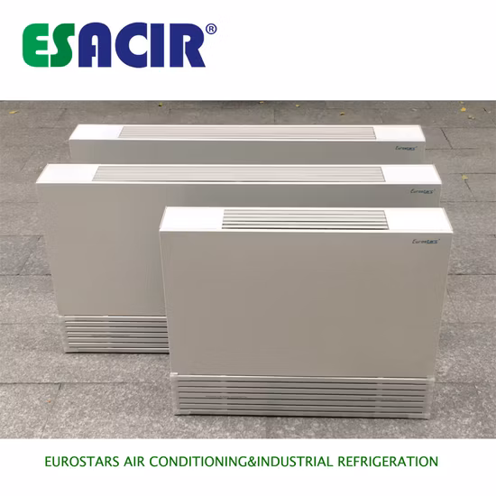 Sistema de calefacción de agua caliente DC Fan Coil delgado para Villa