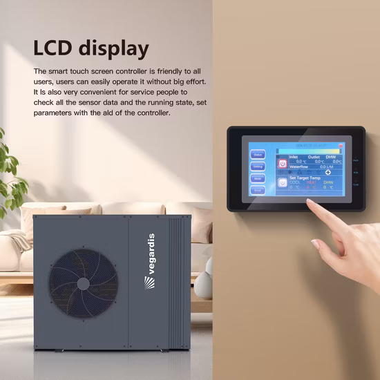 Bomba de calor monobloque con inversor de CC completo R32 Venta caliente en Europa